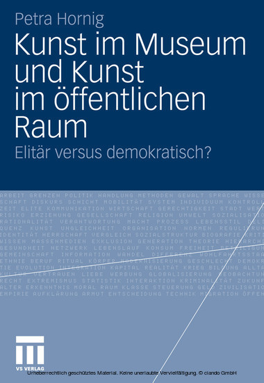 Kunst im Museum und Kunst im öffentlichen Raum main product photo