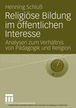 Religiöse Bildung im öffentlichen Interesse