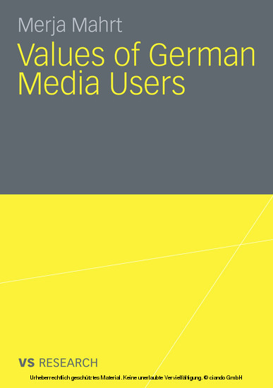 Values of German Media Users main product photo