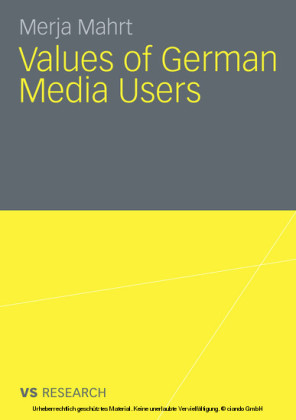 Values of German Media Users