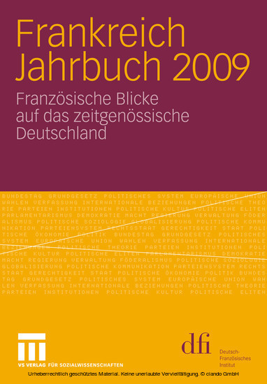 Frankreich Jahrbuch 2009 main product photo