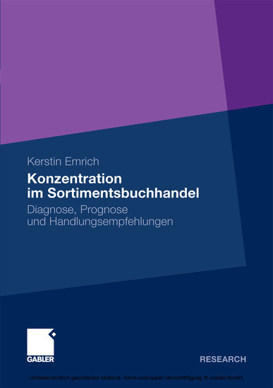 Konzentration im Sortimentsbuchhandel main product photo