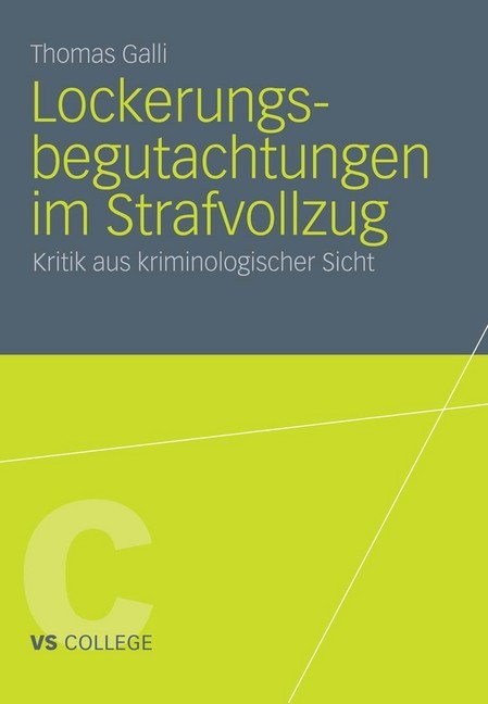 Lockerungsbegutachtungen im Strafvollzug main product photo