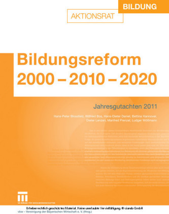 Bildungsreform 2000 - 2010 - 2020