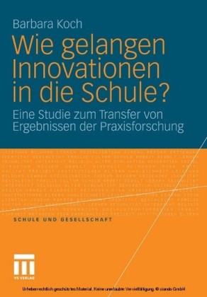 Wie gelangen Innovationen in die Schule?