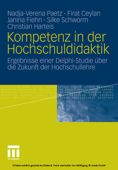 Kompetenz in der Hochschuldidaktik main product photo