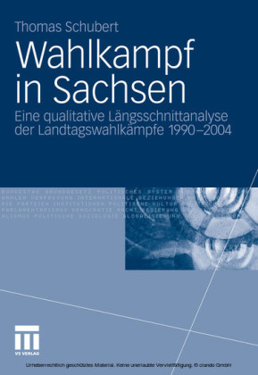 Wahlkampf in Sachsen
