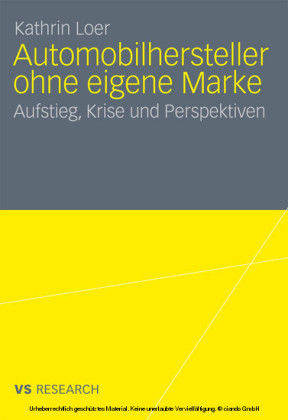 Automobilhersteller ohne eigene Marke