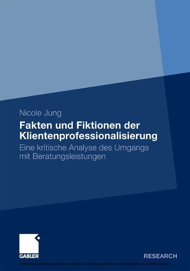 Fakten und Fiktionen der Klientenprofessionalisierung main product photo