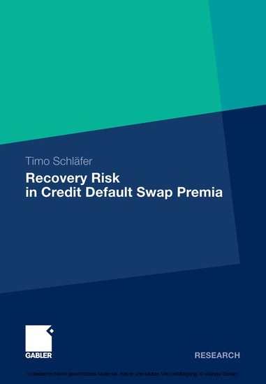 Recovery Risk in Credit Default Swap Premia main product photo