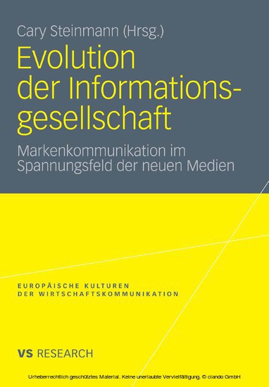 Evolution der Informationsgesellschaft main product photo