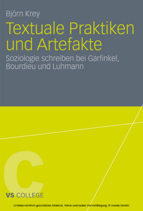 Textuale Praktiken und Artefakte