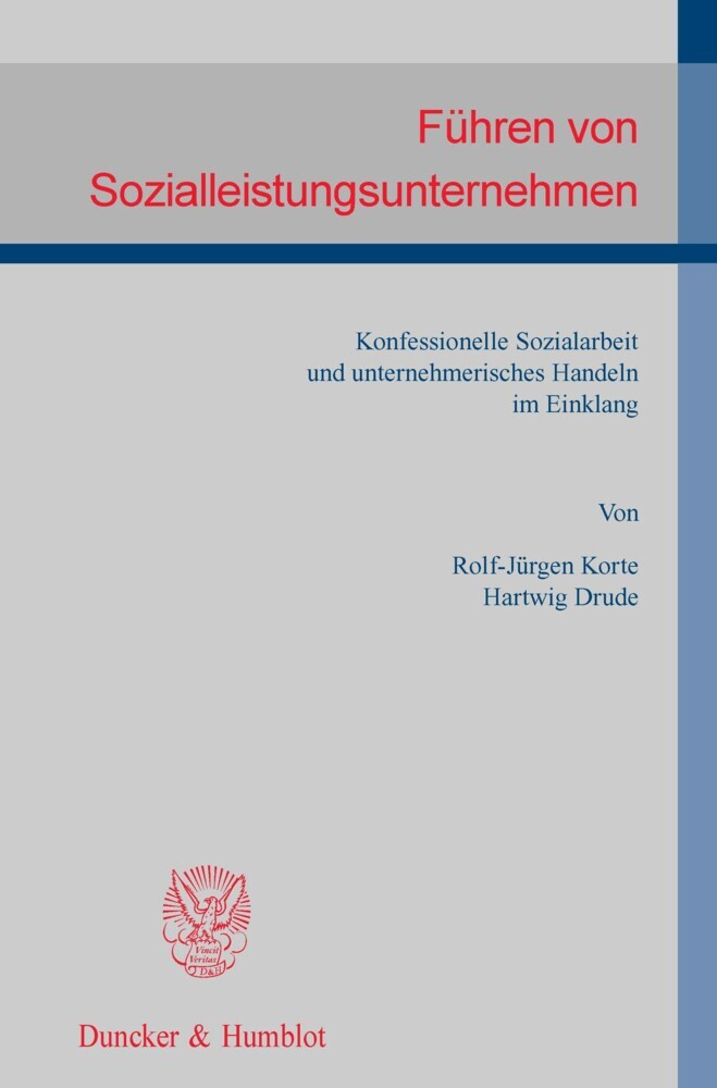 Führen von Sozialleistungsunternehmen. main product photo