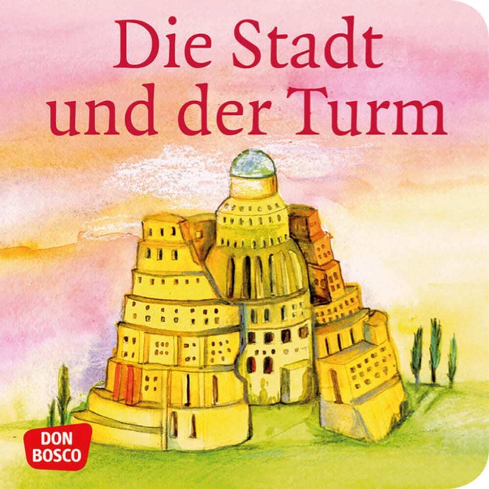Die Stadt und der Turm. Der Turmbau zu Babel. Mini-Bilderbuch. main product photo