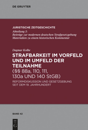 Strafbarkeit im Vorfeld und im Umfeld der Teilnahme ( 88a, 110, 111, 130a und 140 StGB)
