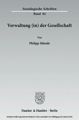 Verwaltung (in) der Gesellschaft.