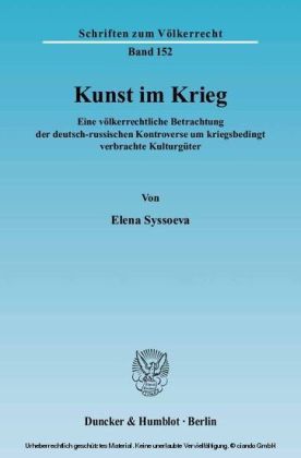 Kunst im Krieg.