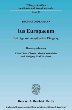Ius Europaeum.