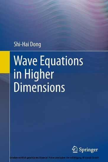 Wave Equations in Higher Dimensions main product photo