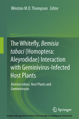 The Whitefly, Bemisia tabaci (Homoptera: Aleyrodidae) Interaction with Geminivirus-Infected Host Plants