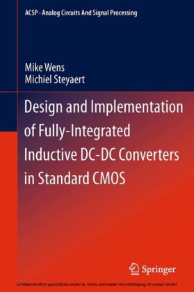 Design and Implementation of Fully-Integrated Inductive DC-DC Converters in Standard CMOS