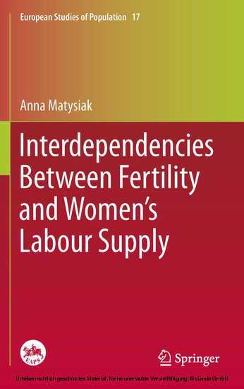 Interdependencies Between Fertility and Women's Labour Supply main product photo