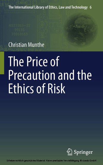 The Price of Precaution and the Ethics of Risk main product photo