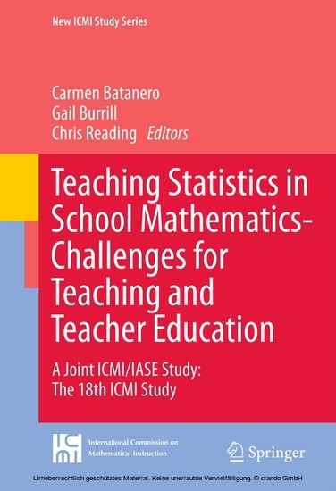 Teaching Statistics in School Mathematics-Challenges for Teaching and Teacher Education main product photo