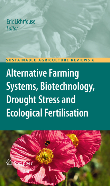 Alternative Farming Systems, Biotechnology, Drought Stress and Ecological Fertilisation main product photo