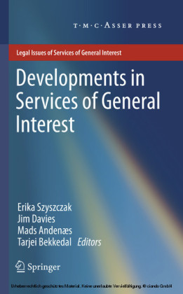 Developments in Services of General Interest