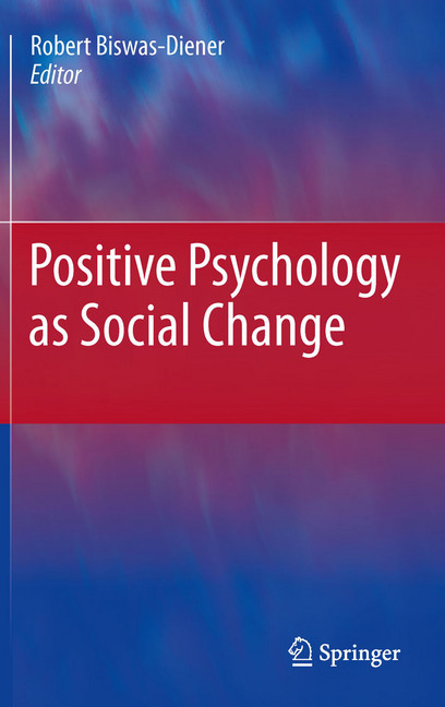 Positive Psychology as Social Change main product photo