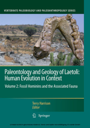 Paleontology and Geology of Laetoli: Human Evolution in Context. Vol.2