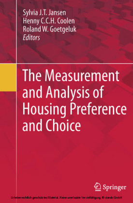 The Measurement and Analysis of Housing Preference and Choice