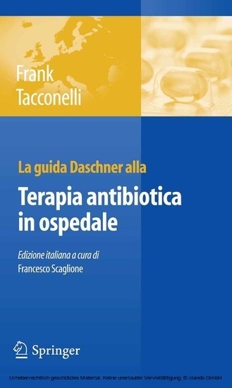 La guida Daschner alla terapia antibiotica in ospedale main product photo
