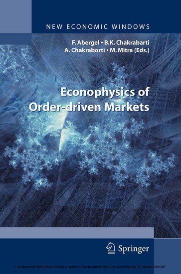 Econophysics of Order-driven Markets main product photo
