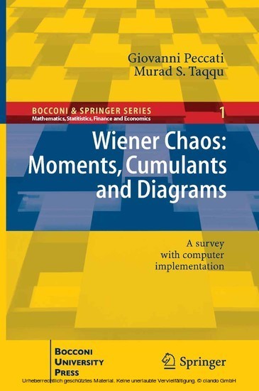 Wiener Chaos: Moments, Cumulants and Diagrams main product photo