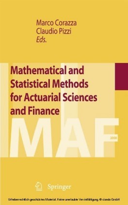 Mathematical and Statistical Methods for Actuarial Sciences and Finance