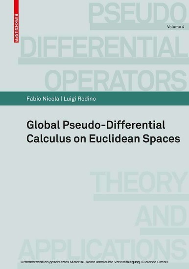 Global Pseudo-differential Calculus on Euclidean Spaces main product photo