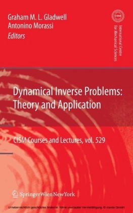 Dynamical Inverse Problems: Theory and Application