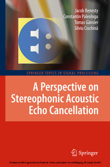 A Perspective on Stereophonic Acoustic Echo Cancellation main product photo