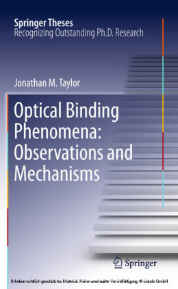 Optical Binding Phenomena: Observations and Mechanisms