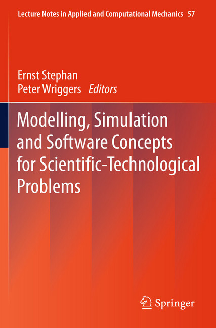 Modelling, Simulation and Software Concepts for Scientific-Technological Problems main product photo