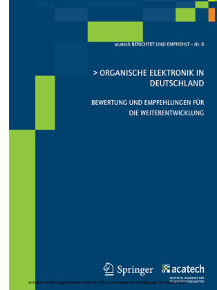 Organische Elektronik in Deutschland
