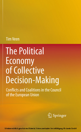 The Political Economy of Collective Decision-Making main product photo