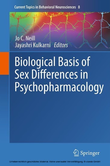 Biological Basis of Sex Differences in Psychopharmacology main product photo