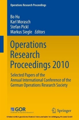 Operations Research Proceedings 2010