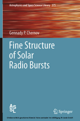 Fine Structure of Solar Radio Bursts