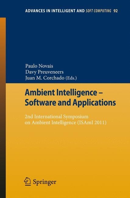 Ambient Intelligence - Software and Applications main product photo