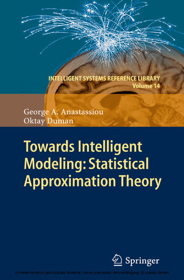 Towards Intelligent Modeling: Statistical Approximation Theory main product photo
