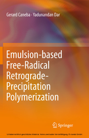 Emulsion-based Free-Radical Retrograde-Precipitation Polymerization main product photo